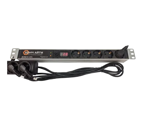 Блок розеток с АВР Bonch IT BONCH-ATS/PDU 8A-5S-Am-S/S
