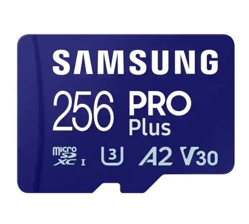 Карта памяти 256Gb MicroSD Samsung PRO Plus + SD адаптер MB-MD256SA