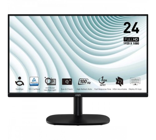 Монитор MSI 24 Pro MP245V 9S6-3PC0CM-014
