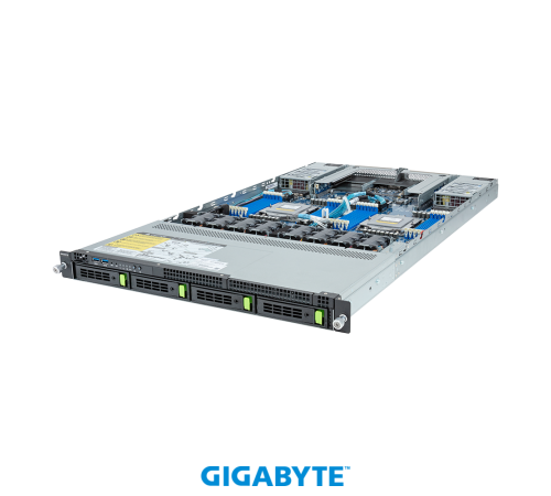 GIGABYTE R183-Z90-AAV1 / 1U / 2*LGA 6096 (SP5) / 24*RAM (9005 - 6400 / 9004 - 4800) / no HDD (up to 4*3.5 GIGABYTE R183-Z90-AAV1 / 1U / 2*LGA 6096 (SP5) / 24*RAM (9005 - 6400 / 9004 - 4800) / no HDD (up to 4*3.5