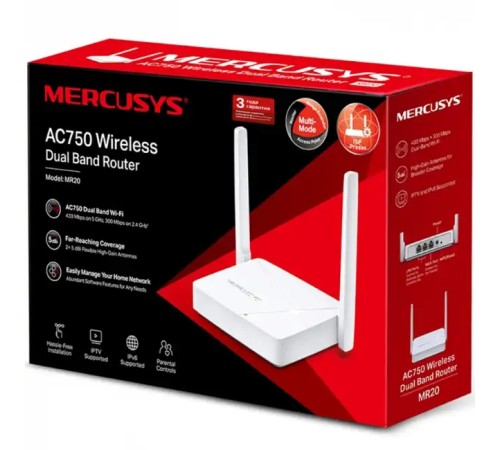 Mercusys Wi-Fi маршрутизатор MR20