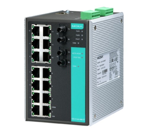 Коммутатор Moxa EDS-516A-MM-ST-T