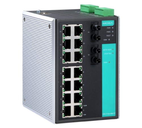 Коммутатор Moxa EDS-516A-MM-ST-T
