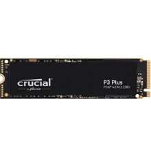 Crucial SSD P3 Plus, 2000GB, M.2(22x80mm), NVMe, PCIe 3.0 x4, QLC, R/W 5000/4200MB/s, IOPs н.д./н.д., TBW 440, DWPD 0.1 (id 25537)