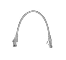 Патч-корд UTP4 cat 5e 0,25м ВС LSZH белый литой коннектор Netko Optima N.BC.UTP.5e-0.25m-0-lszh (67578)