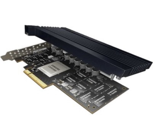 Твердотельный накопитель Samsung Enterprise SSD, HHHL, PM1735, 1600GB, NVMe, PCIe Gen4, R7000/W2400Mb/s, IOPS(R4K) 1000K/200K, MTBF 2M, 3DWPD (MZPLJ1T6HBJR-00007) (id 10328)
