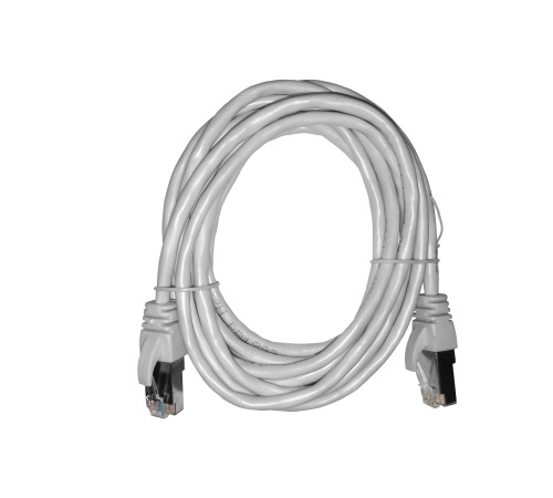 Патч-корд FTP4 cat.5е 3.0м BC LSZH серый литой коннектор Netko Optima N.BC.FTP.5e-3.0m-2-lszh (67577)
