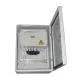 Металлический шкаф с установленым оптическим кроссом TFortis Crossbox-1