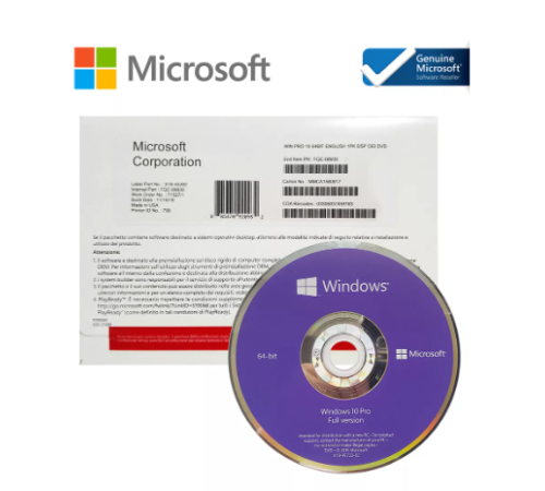 ПО Microsoft Windows 10 Professional OEM DVD Pack (FQC-08929 IN PACK.) (id 8235)