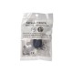 Модуль Keystone неэкранированный RJ45 cat.6А 180° 110/Krone тип под инструмент/ без инструмента KE белый Netko Expert CKC KJ28F-C6A-US/WH (54439)