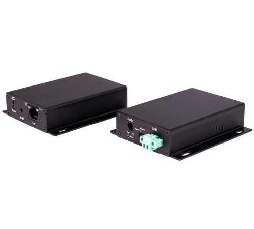 Удлинитель Ethernet Osnovo TA-IP+RA-IP