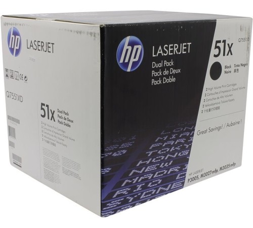 Картридж HP Q7551XD