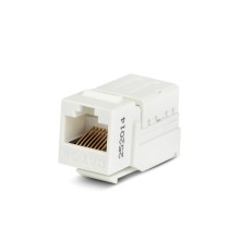 Вставка Keystone Jack RJ-45 (8P8C) Hyperline KJNE-8P8C-C5e-90-WH