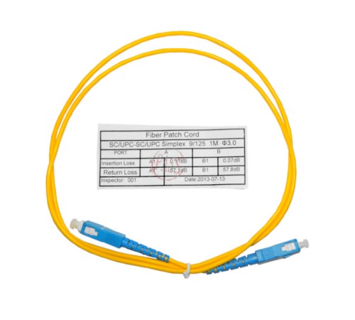 Патч-корд оптический Netko N-S-1-A-SC-SC-1M (54161)