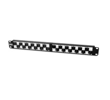 Патч-панель Hyperline PP2A-19-24S-8P8C-C5E-110