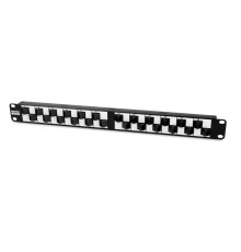Патч-панель Hyperline PP2A-19-24S-8P8C-C5E-110
