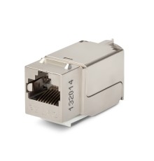 Вставка Keystone Jack RJ-45 (8P8C) Hyperline KJNE-8P8C-C5e-90-SH-F-WH