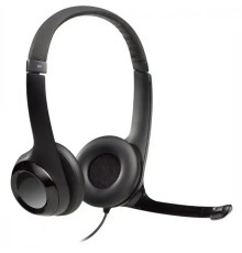 Наушники Logitech USB-гарнитура H390 с шумоподавляющим микрофоном 981-000406