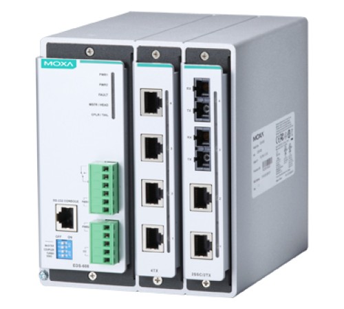 Шасси коммутатора Moxa EDS-608