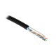 Кабель витая пара Hyperline FUTP4-C5E-S24-SW-OUT-PE-BK-500