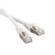 Патч-корд Hyperline PC-LPM-STP-RJ45-RJ45-C5e-0.5M-LSZH-WH