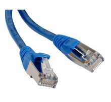 Патч-корд Hyperline PC-LPM-STP-RJ45-RJ45-C6-0.5M-LSZH-BL