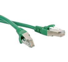 Патч-корд Hyperline PC-LPM-STP-RJ45-RJ45-C6-1M-LSZH-GN