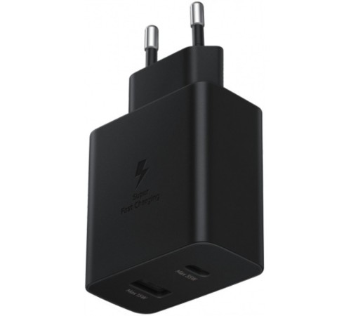 Сетевое зарядное устройство Samsung Wall Charger Duo EP-TA220NBEGRU