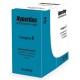 Кабель витая пара Hyperline UUTP4-C6-P24-NCR-IN-PVC-GY-305
