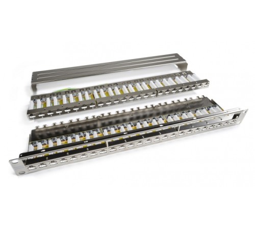 Патч-панель Hyperline PPHD-19-48-8P8C-C6A-SH-110D Патч-панель Hyperline PPHD-19-48-8P8C-C6A-SH-110D