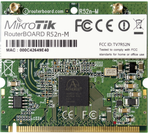 Радиокарта MikroTik R52nM R52N-M
