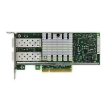 Сетевой адаптер Intel Ethernet Server Adapter X520-DA2 10Gb Dual Port, SFP+, transivers no included, LP and FH brackets included, bulk, (analog E10G42BTDABLK) 1 year (id 34605)