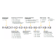 Вертикальный блок розеток Rem -2MC Rem R-2MC3-3x32-36C13-A-MI-1820-3-3PN