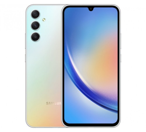 Смартфон Samsung Galaxy A34 5G 6/128GB Silver SM-A346EZSACAU
