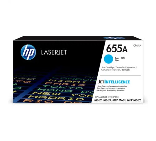 Картридж HP 655A CF451A