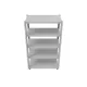 Аккумуляторный стеллаж 4 полки 1600х600х1000 мм SNR SNR-UPS-RACK-160610-4