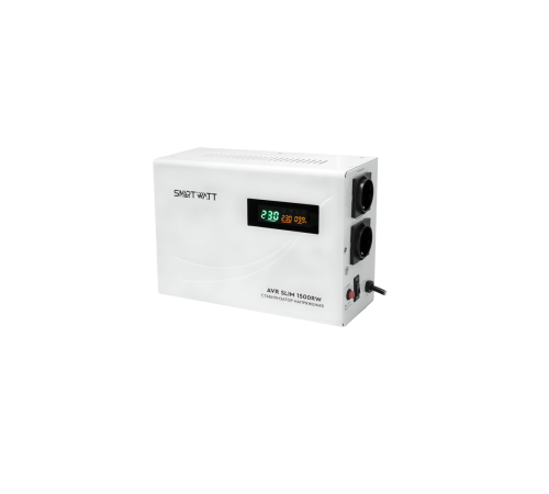 Релейный стабилизатор напряжения Smartwatt AVR SLIM 1500RW 4512020310003