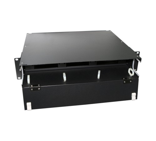 Патч-панель Hyperline FO-19BX-2U-F0-6xSLT-W120H32-EMP