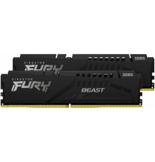 Оперативная память 16Gb DDR5 6000MHz Kingston Fury Beast KF560C36BBEK2-16