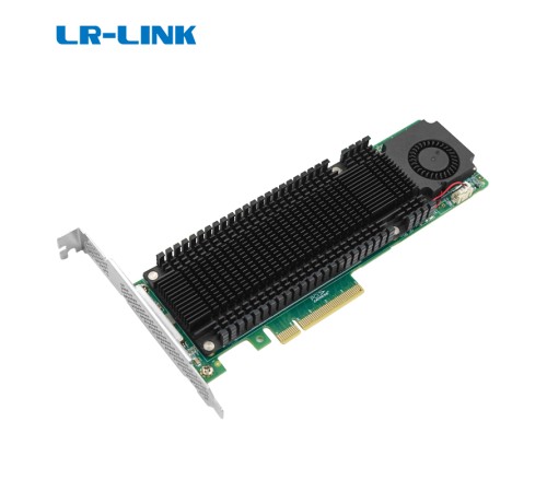 Адаптер Lr-Link LRNV9541-21R PCle x8 2-Port M.2 NVMe (id 32484)