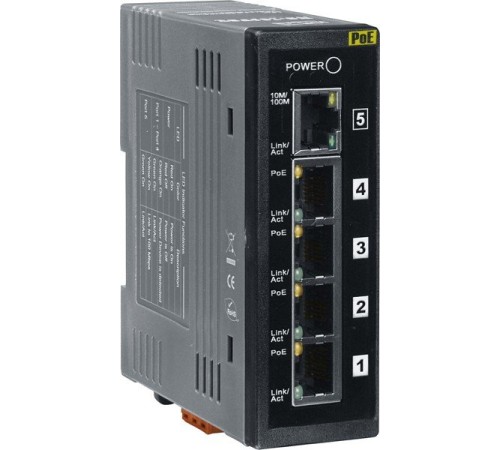 Промышленный коммутатор ICP DAS NS-205PSE