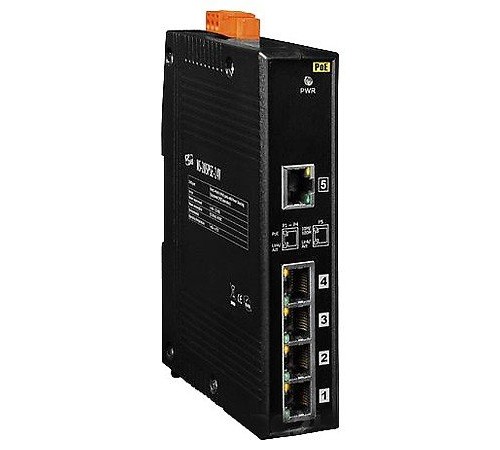 Промышленный коммутатор ICP DAS NS-205PSE-24V