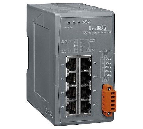 Промышленный коммутатор ICP DAS NS-208AG