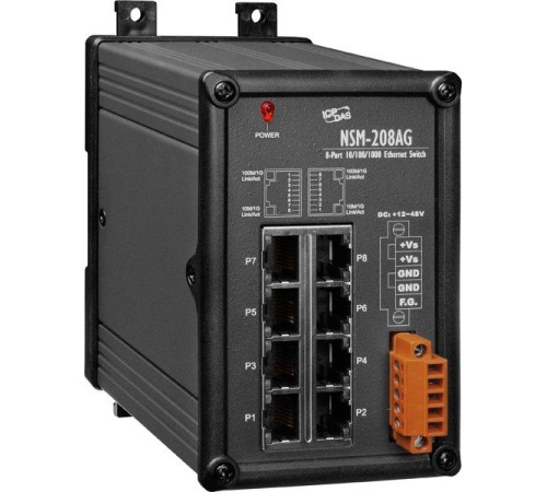 Промышленный коммутатор ICP DAS NSM-208AG