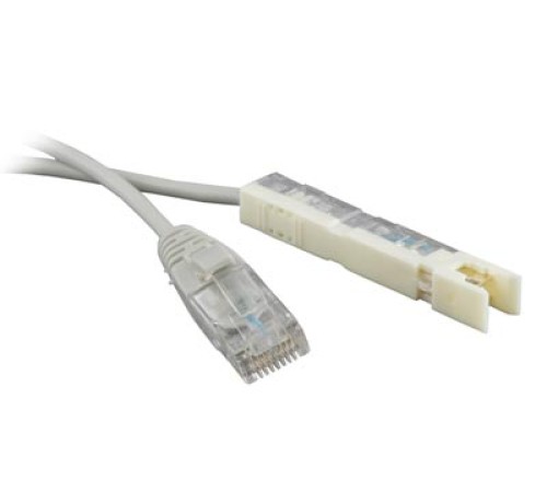 Патч-корд 110 тип-RJ45 1 пара LSZH 3 м серый Hyperline PC-110-RJ45-1P-CX-3M-LSZH-GY Патч-корд 110 тип-RJ45 1 пара LSZH 3 м серый Hyperline PC-110-RJ45-1P-CX-3M-LSZH-GY