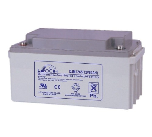 Аккумулятор Leoch 12V 65Ah (DJM1265)