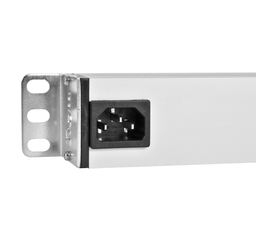 Блок розеток Rem -10 без шнура с выкл. 3 Sсhuko вход IEC 60320 C14 10A алюм. 10 Rem R-10-3S-V-220-Z 30112227100
