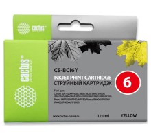 Картридж струйный Cactus CS-BCI6Y