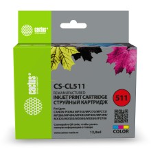 Картридж струйный Cactus CS-CL511
