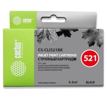 Картридж струйный Cactus CS-CLI521BK